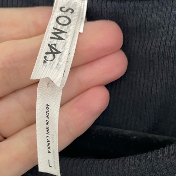 NEW Soma Ribbed Eyelet Midi Bra Dress Sleeveless.   15 - Picture 4 of 10